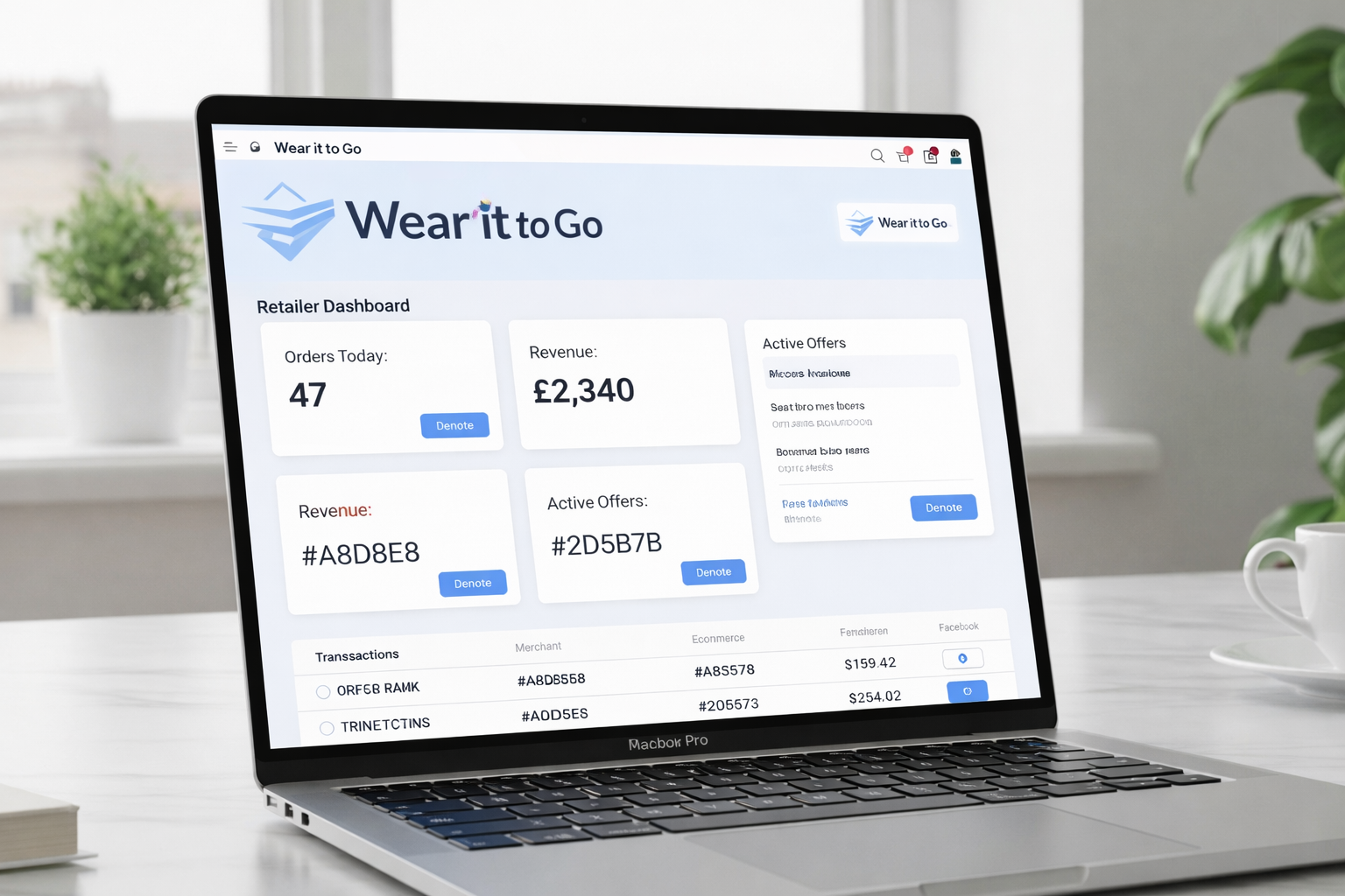 Manage Orders Dashboard